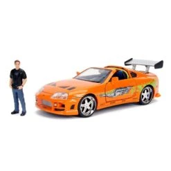 1:24 F&F Brian W/Toyota Supra - Fast N Furious Movie