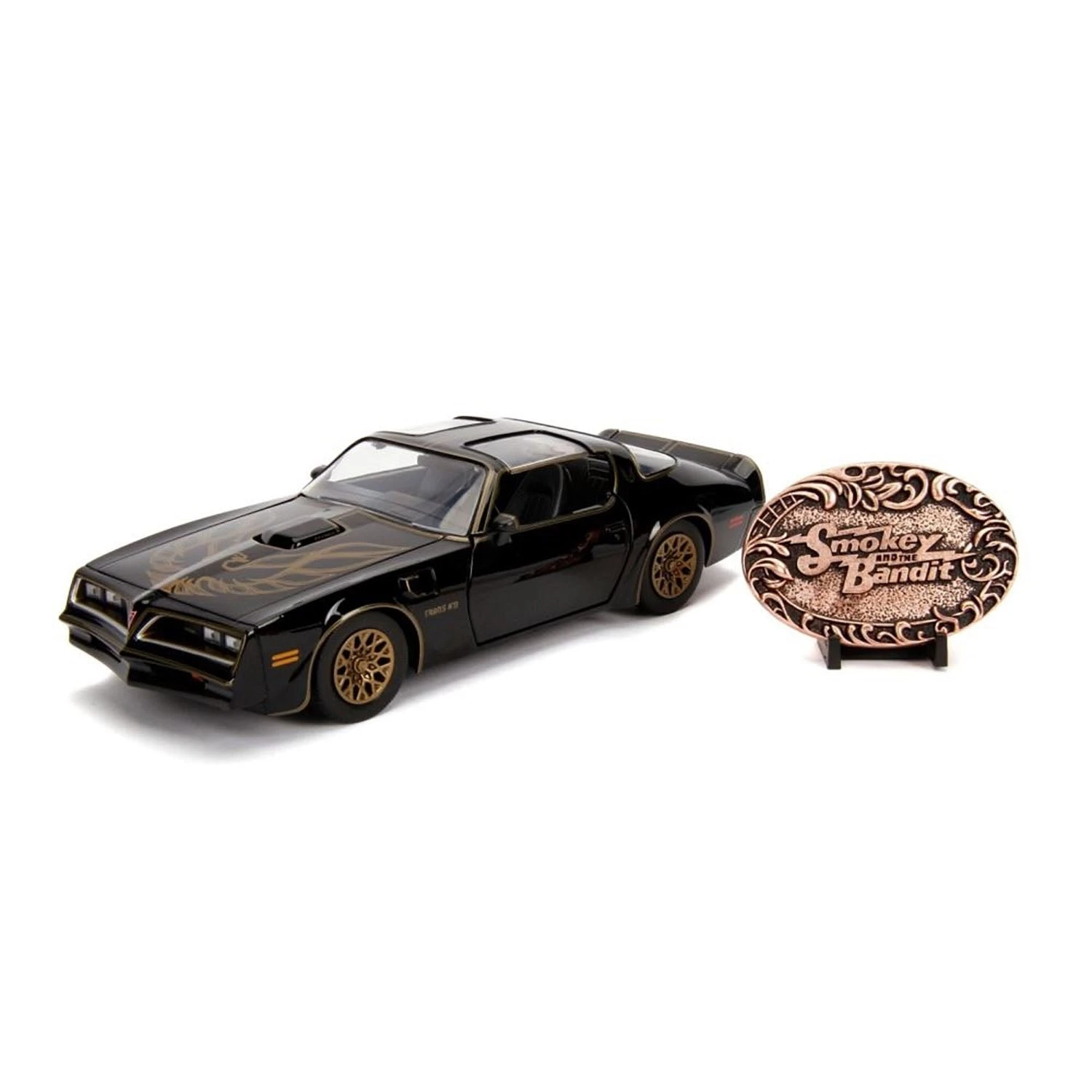 1:24 Smokey & The Bandit W/Buckle 1977 Pontiac Firebird Movie 3 1:24 Smokey & The Bandit W/Buckle 1977 Pontiac Firebird Movie