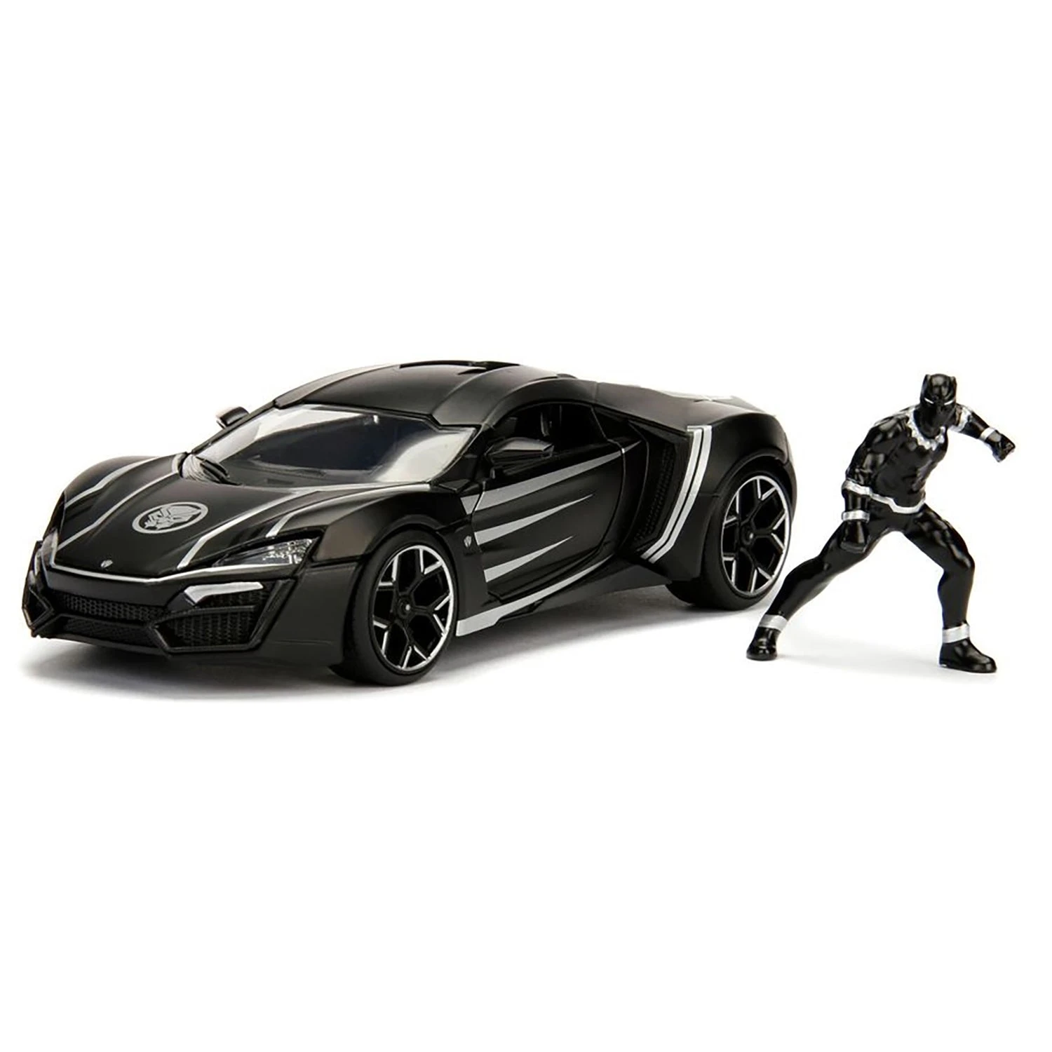 Jada Toys Avengers (comics) - Black Panther Lykan Hypersport 1:24 Scale Hollywood Rides Diecast Vehicle 3 Jada Toys Avengers (comics) - Black Panther Lykan Hypersport 1:24 Scale Hollywood Rides Diecast Vehicle