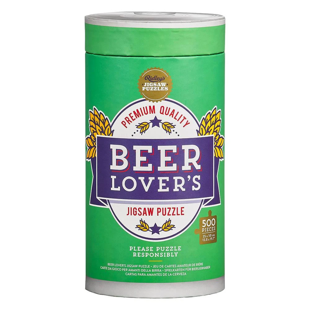 Ridley's Beer Lovers 500pc Puzzle 4 Ridley's Beer Lovers 500pc Puzzle - Image 2