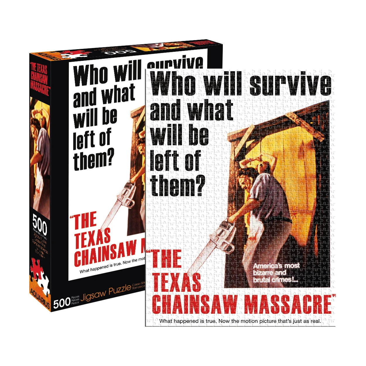 Aquarius The Texas Chainsaw Massacre 500pc Puzzle 3 Aquarius The Texas Chainsaw Massacre 500pc Puzzle