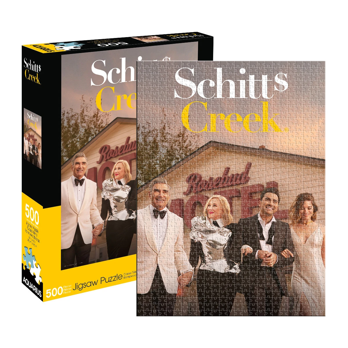 Aquarius Schitt's Creek - Cast 500pc Puzzle 3 Aquarius Schitt's Creek - Cast 500pc Puzzle