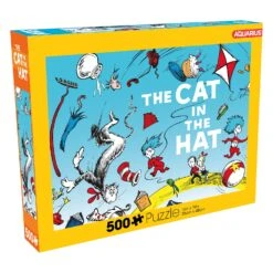 Aquarius The Cat In The Hat 500pc Puzzle 7 Aquarius The Cat In The Hat 500pc Puzzle -Toy Sale Store JP 62317 3