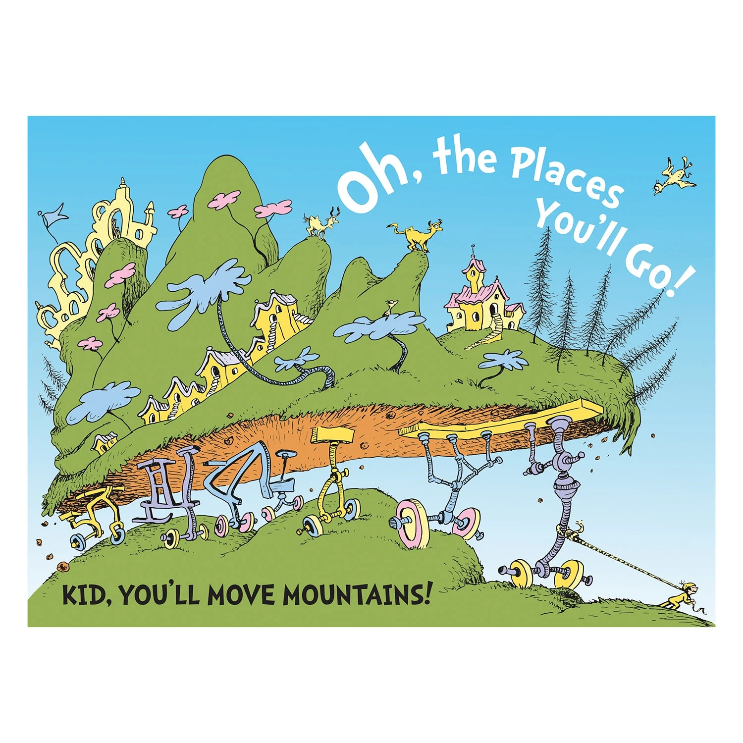 Aquarius Oh, The Places You'll Go! Dr Seuss 500pc Puzzle 4 Aquarius Oh, The Places You'll Go! Dr Seuss 500pc Puzzle - Image 2