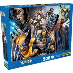 Aquarius Marvel Wolverine Collage 500 Piece Puzzle