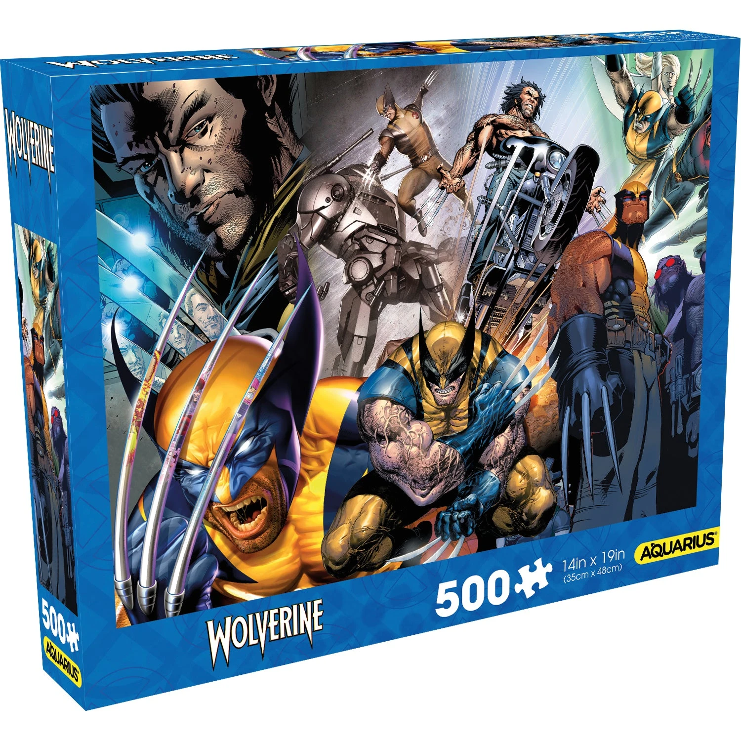 Aquarius Marvel Wolverine Collage 500 Piece Puzzle 3 Aquarius Marvel Wolverine Collage 500 Piece Puzzle