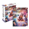 Aquarius Random Galaxy - Cat Pizza 500pc Puzzle 2 Aquarius Random Galaxy - Cat Pizza 500pc Puzzle -Toy Sale Store JP 62522