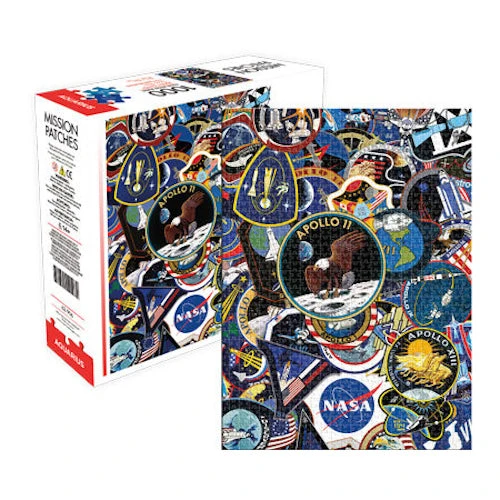 Aquarius NASA Mission Patches 1,000pc Puzzle 3 Aquarius NASA Mission Patches 1,000pc Puzzle