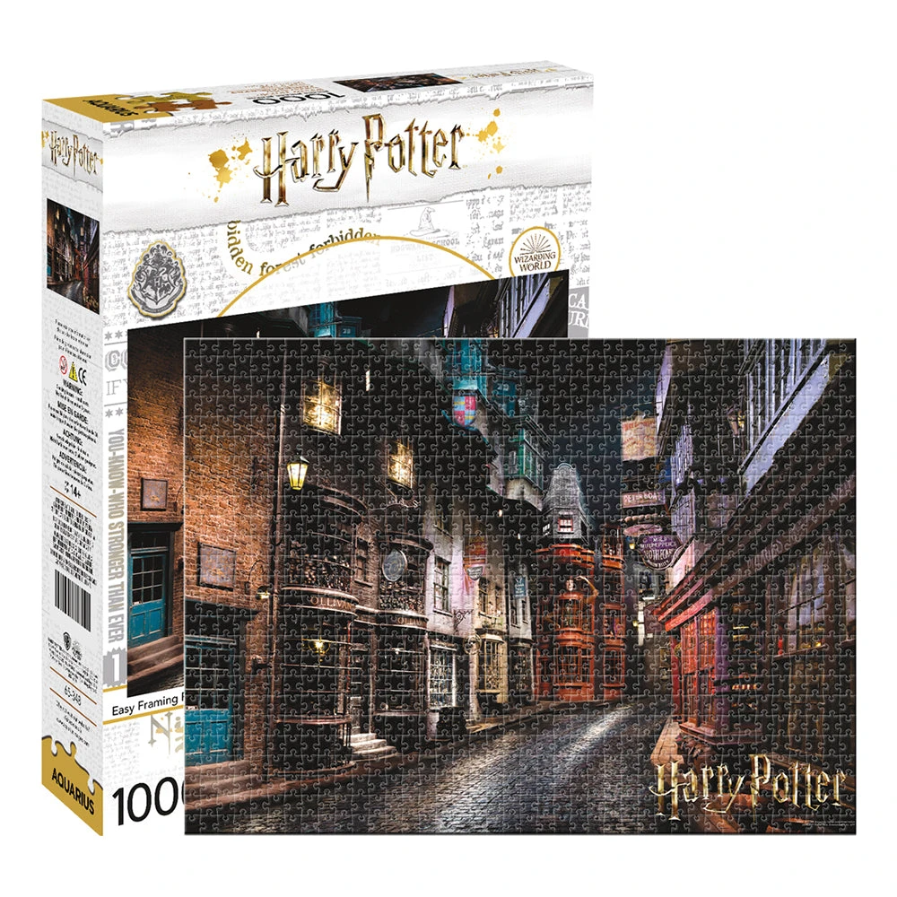 Aquarius Harry Potter - Diagon Alley 1000pc Puzzle 3 Aquarius Harry Potter - Diagon Alley 1000pc Puzzle