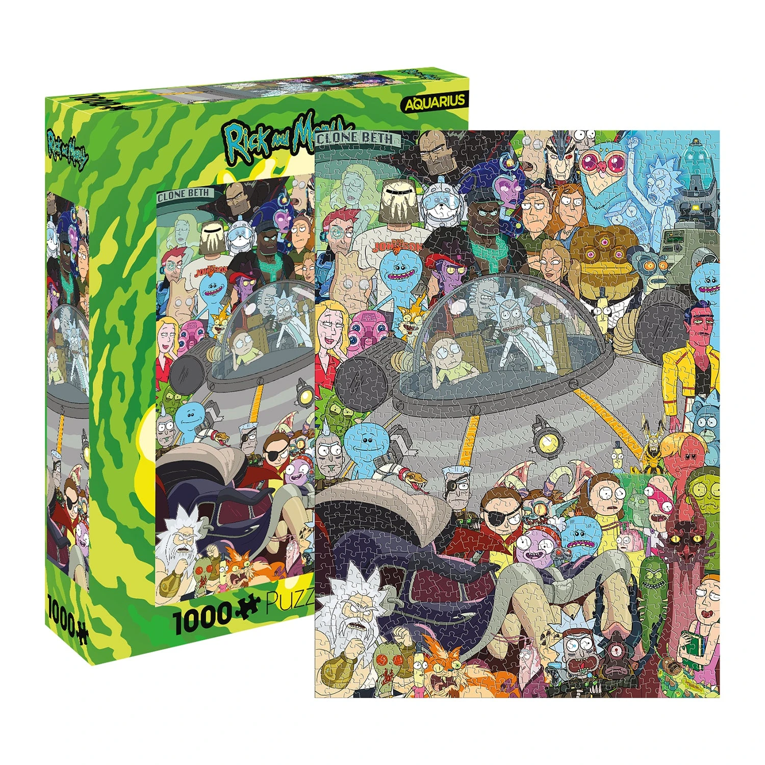 Rick & Morty - Cast 1000pc Puzzle 3 Rick & Morty - Cast 1000pc Puzzle
