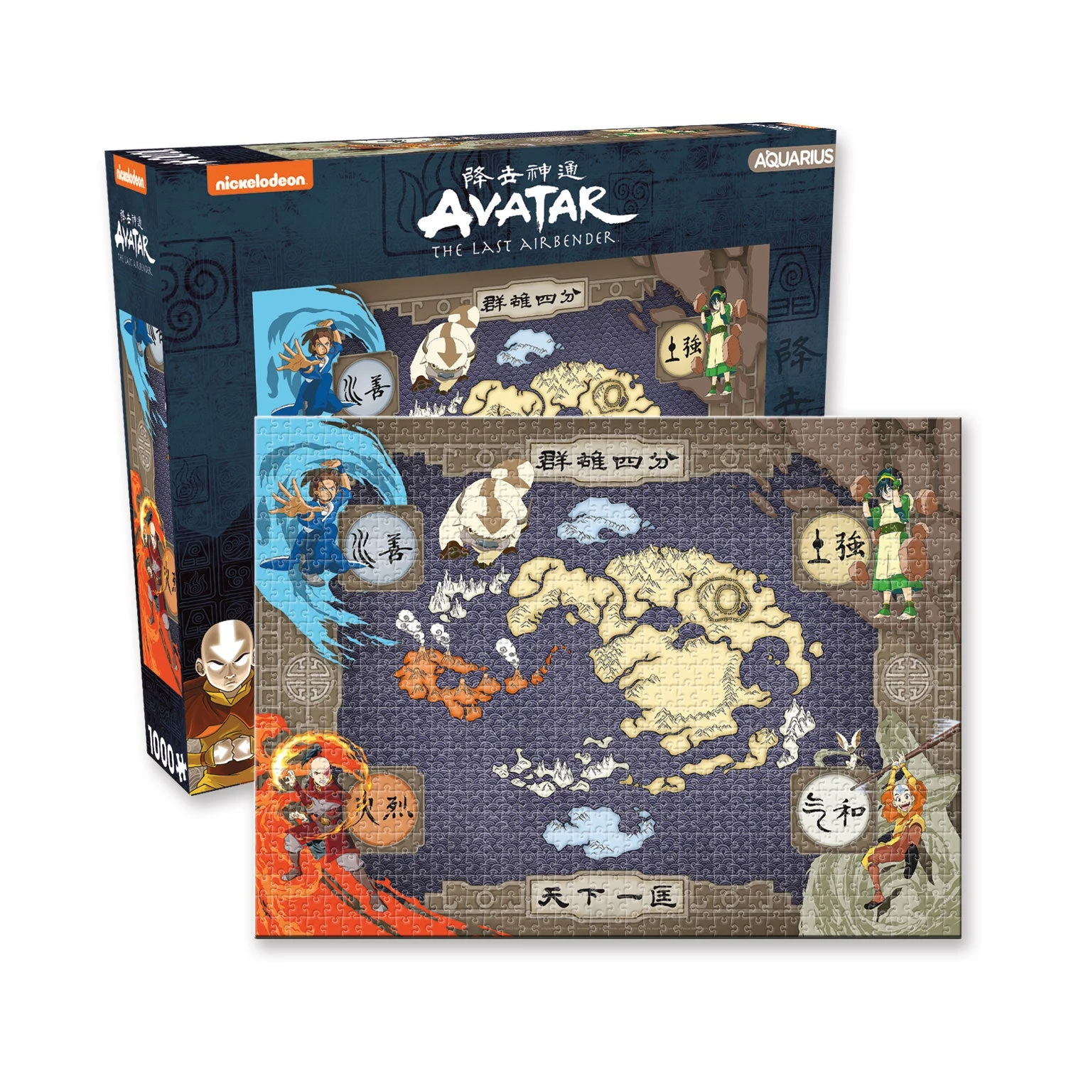 Aquarius Avatar - Map 1000pc Puzzle 3 Aquarius Avatar - Map 1000pc Puzzle