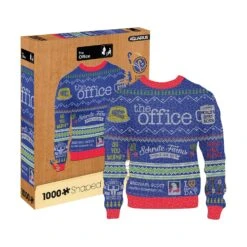 The Office Ugly Sweater 1000pc Shaped Puzzle