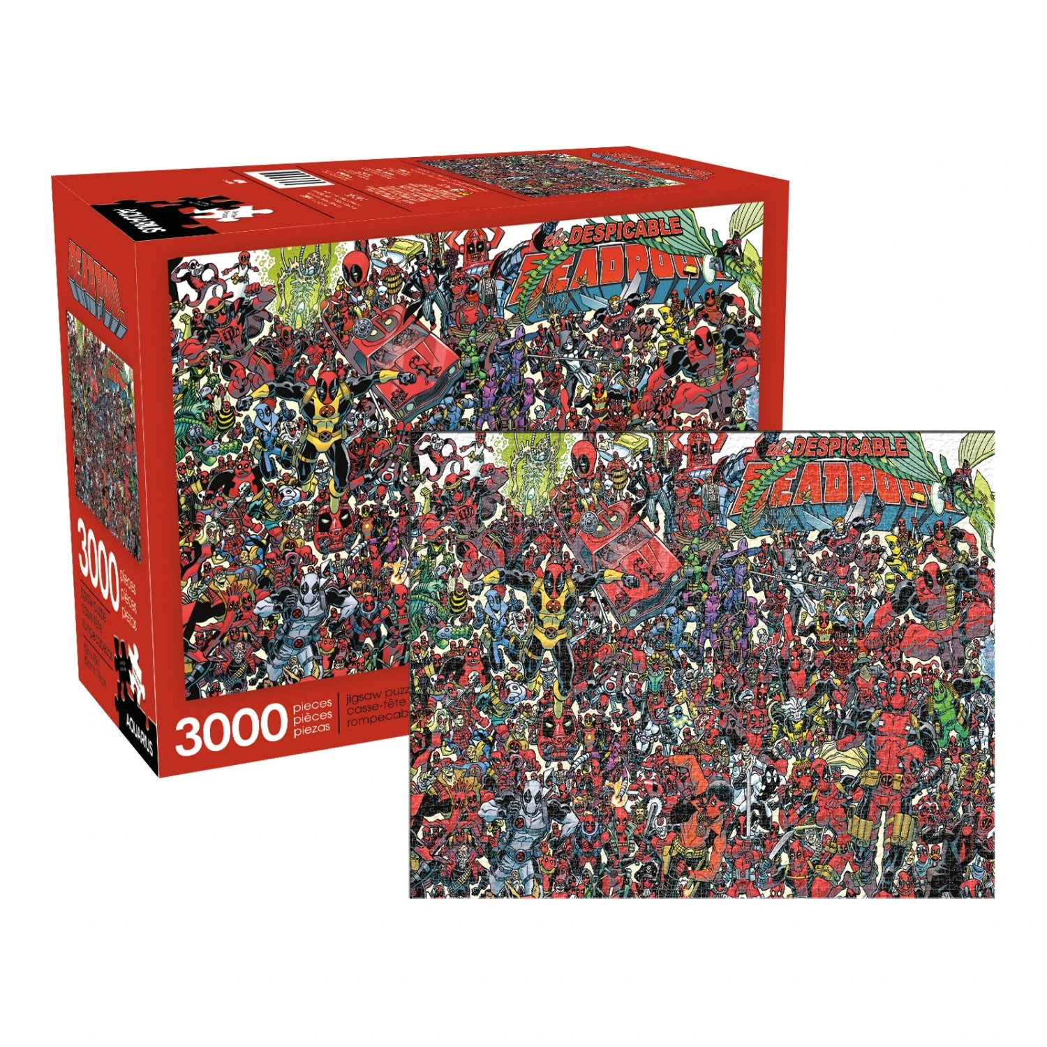 Aquarius Marvel - Despicable Deadpool 3000pc Puzzle 3 Aquarius Marvel - Despicable Deadpool 3000pc Puzzle