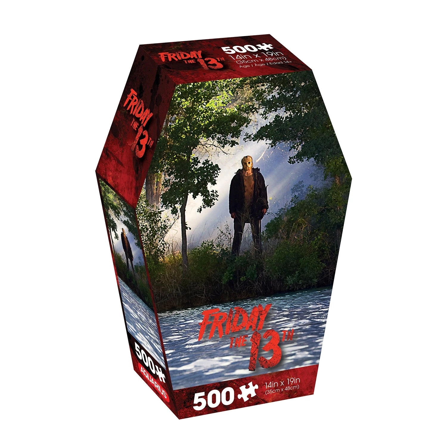 Aquarius Friday The 13th Coffin Box 500 Piece Jigsaw Puzzle 3 Aquarius Friday The 13th Coffin Box 500 Piece Jigsaw Puzzle