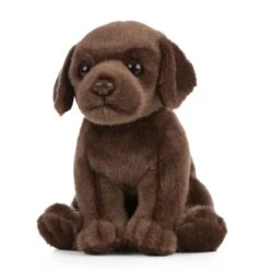 Living Nature - Chocolate Labrador Puppy 7 Living Nature - Chocolate Labrador Puppy -Toy Sale Store KC AN432 3