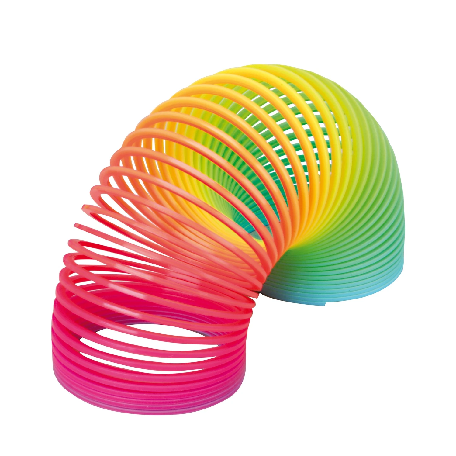 Keycraft - Rainbow Plastic Spring 4 Keycraft - Rainbow Plastic Spring - Image 2