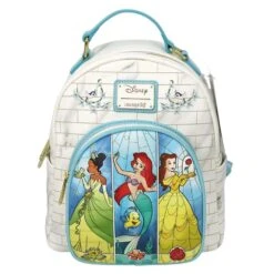 LOUNGEFLY Disney Princess - Stained Glass Backpack
