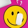 Happy Face Mouse Mat 1 Happy Face Mouse Mat -Toy Sale Store M11050D 1