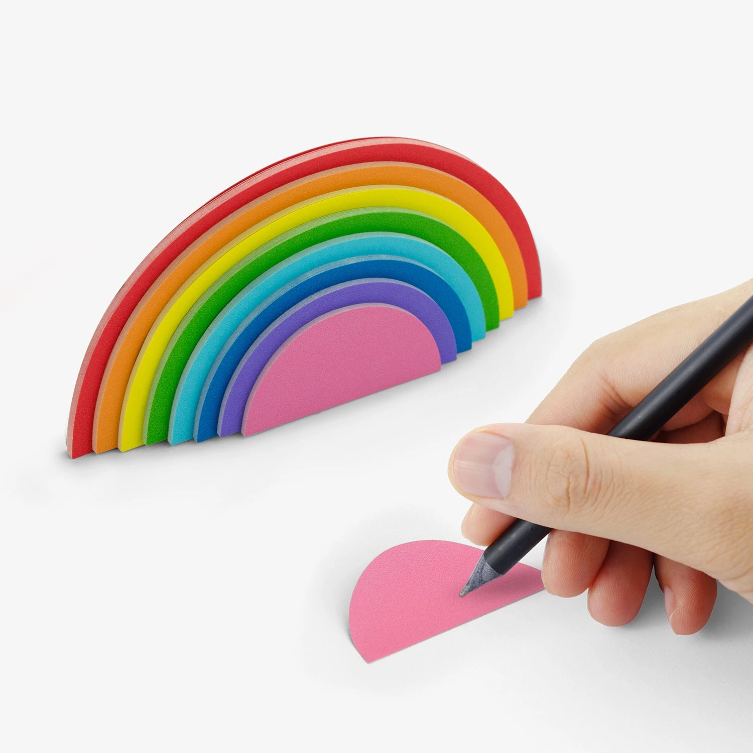 Mustard - Rainbow Sticky Notes (150 Sheets) 3 Mustard - Rainbow Sticky Notes (150 Sheets)
