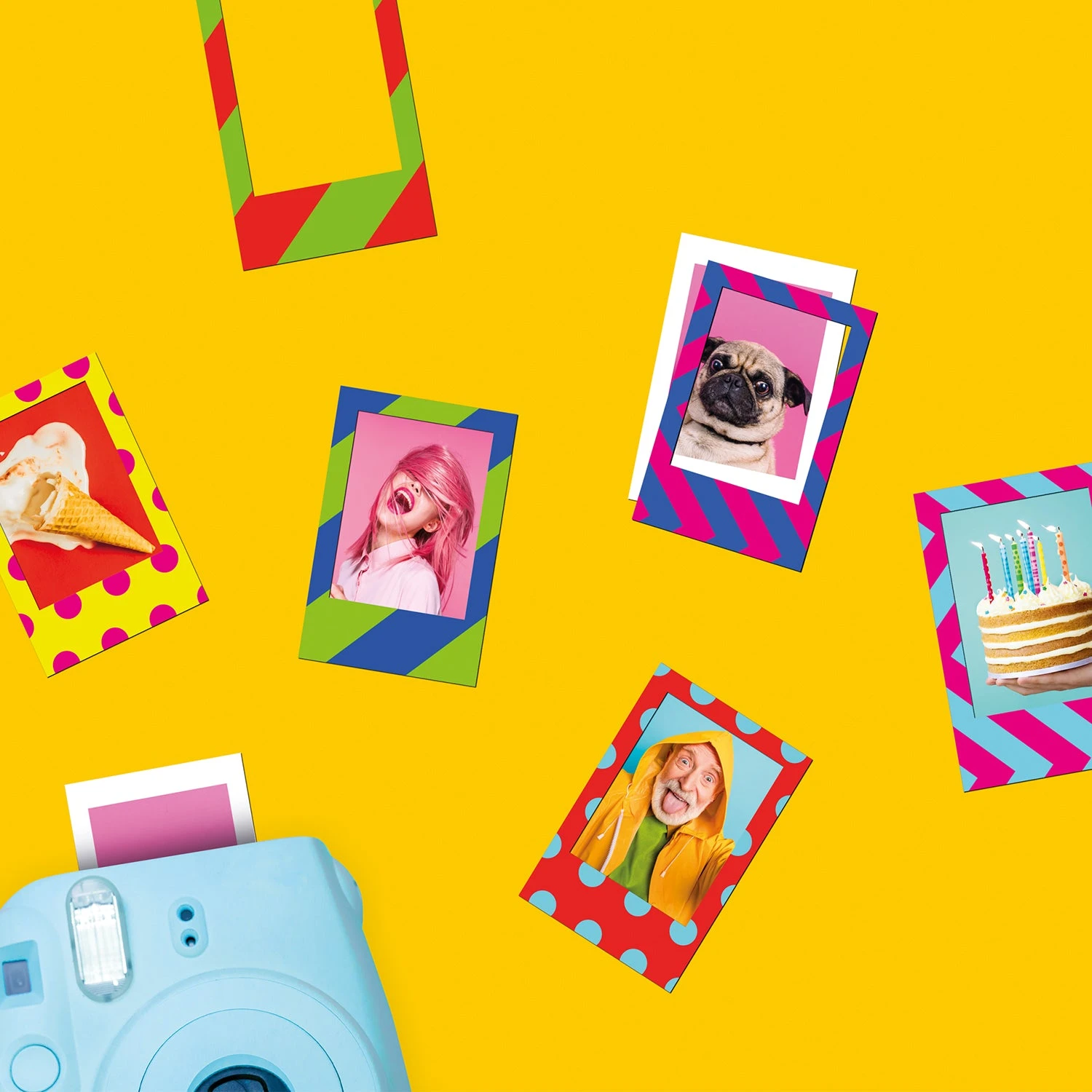 Party Pack Magnetic Photo Frames 4 Party Pack Magnetic Photo Frames - Image 2