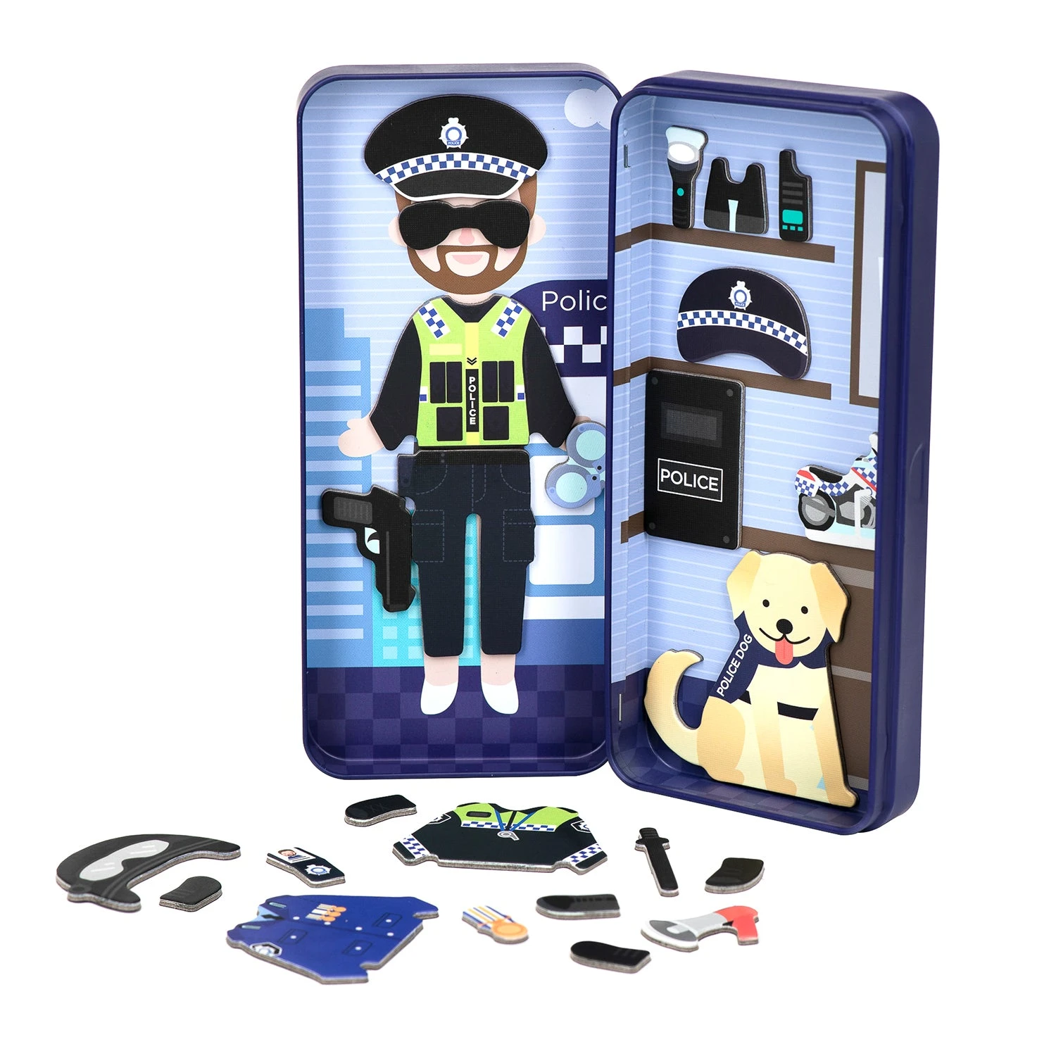 Magnetic Puzzle Box - Police Officer 3 Magnetic Puzzle Box - Police Officer