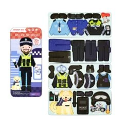 Magnetic Puzzle Box - Police Officer 12 Magnetic Puzzle Box - Police Officer -Toy Sale Store ME086 4