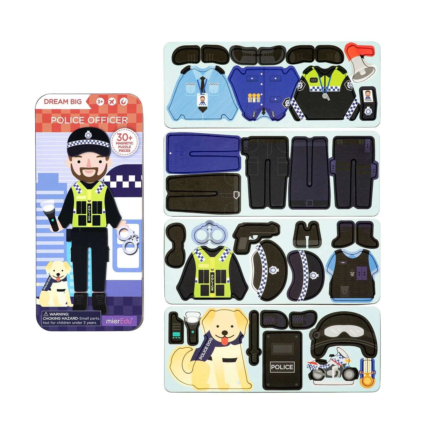 Magnetic Puzzle Box - Police Officer 6 Magnetic Puzzle Box - Police Officer - Image 4