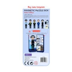 Magnetic Puzzle Box - Police Officer 14 Magnetic Puzzle Box - Police Officer -Toy Sale Store ME086 6