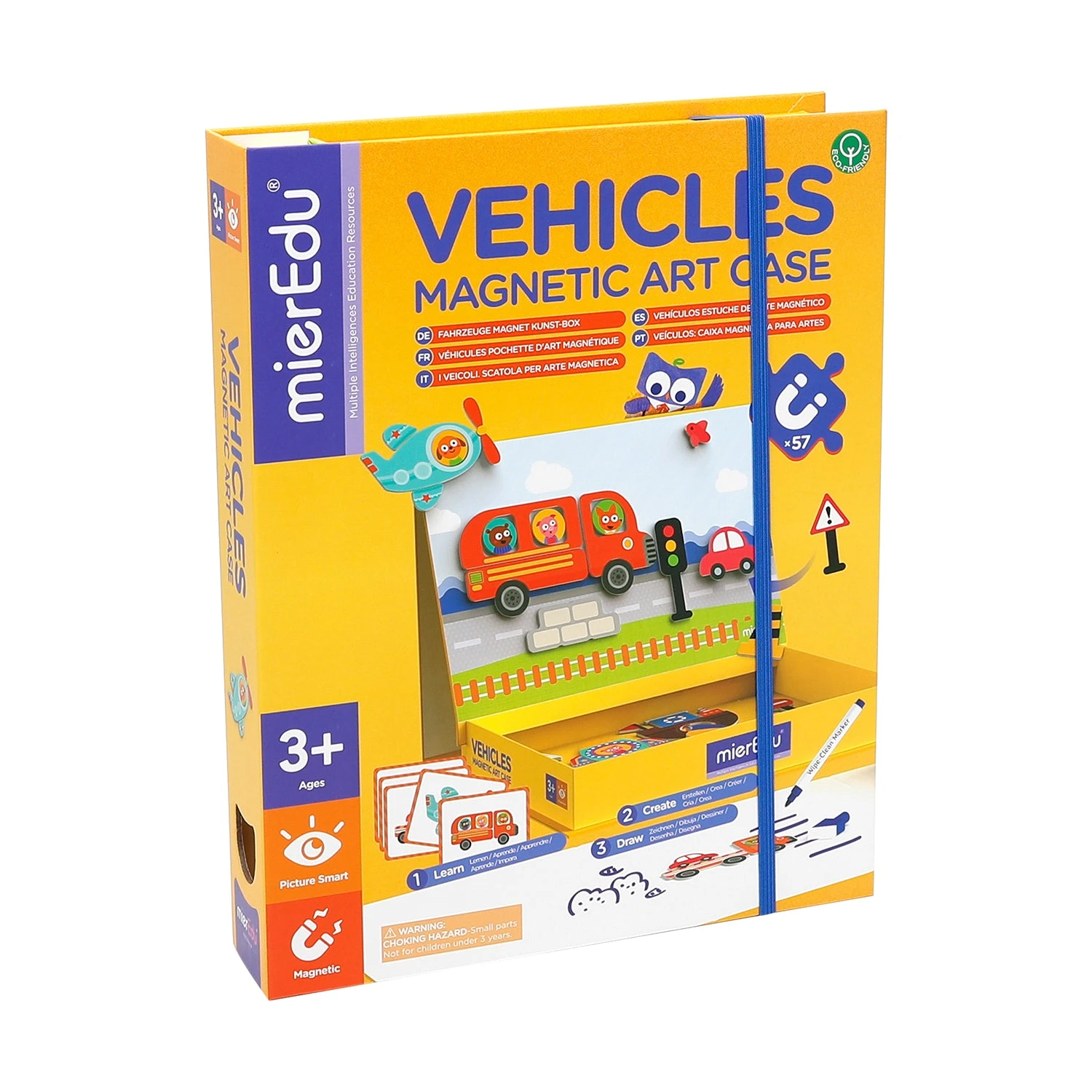 Magnetic Art Case - Vehicles 3 Magnetic Art Case - Vehicles