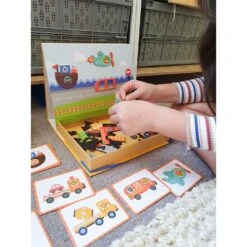 Magnetic Art Case - Vehicles 11 Magnetic Art Case - Vehicles -Toy Sale Store ME151 3