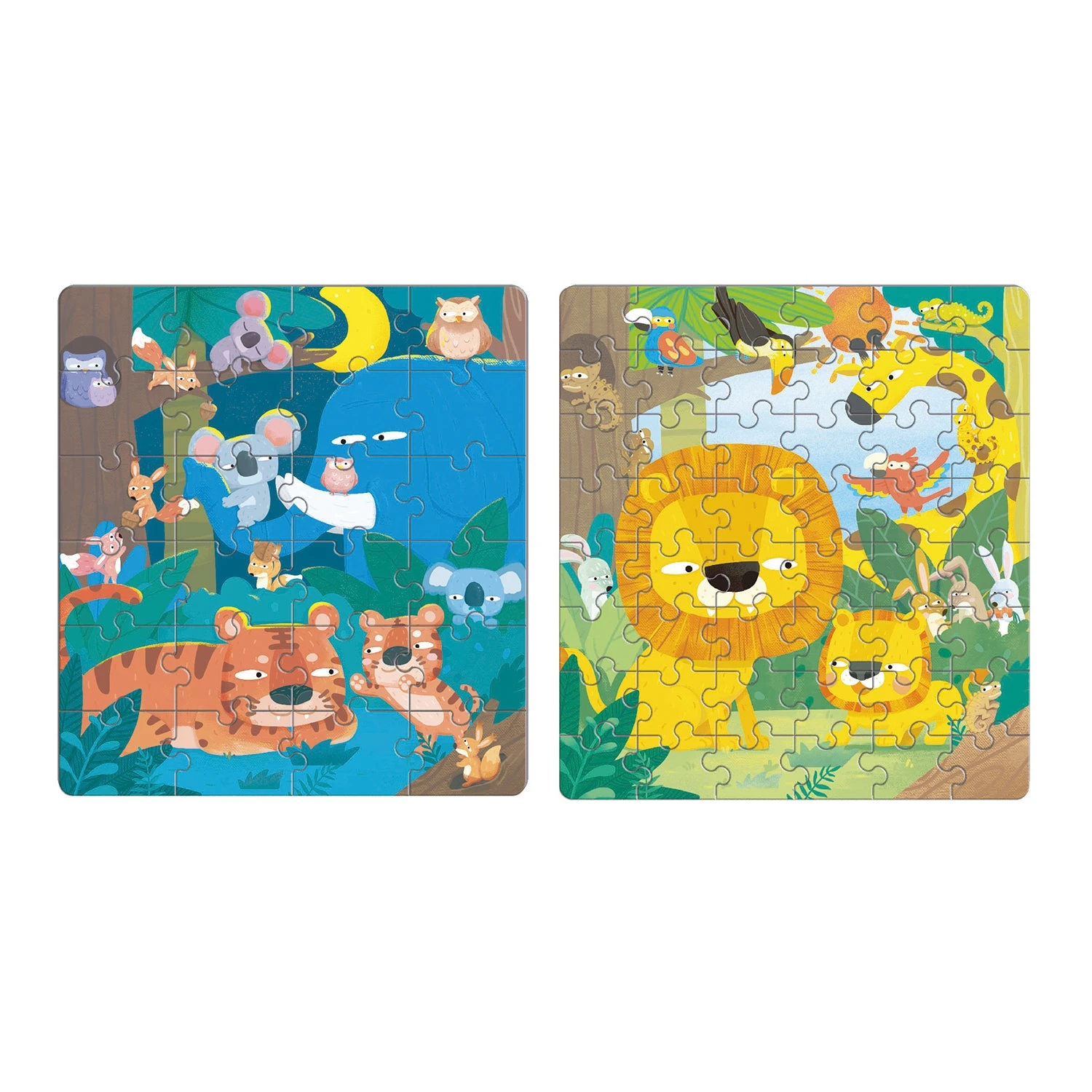 2 In 1 Travel Magnetic Puzzle - Forest 7 2 In 1 Travel Magnetic Puzzle - Forest - Image 5