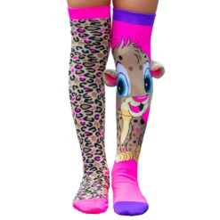 Cheeky Cheetah Socks (Age 3-5 Years) -Toy Sale Store MM096 T 4