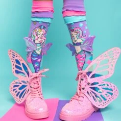 Mermaid Vibes Socks With Wings 9 Mermaid Vibes Socks With Wings -Toy Sale Store MM147 3