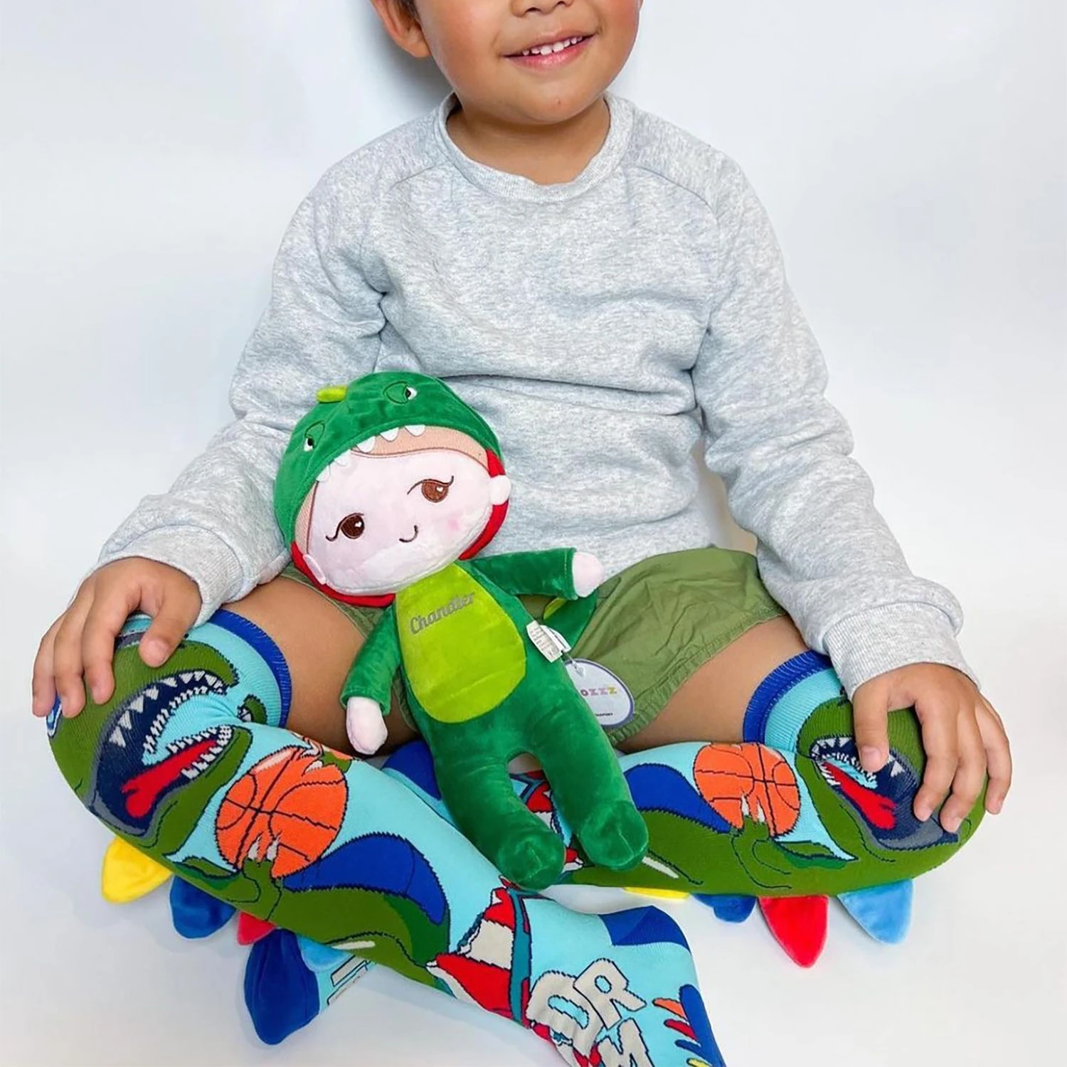 Dinosaur Socks With Spikes 6 Dinosaur Socks With Spikes - Image 4