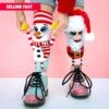 Santa & Snowman Socks (Ages 6-99 Years) 1 Santa & Snowman Socks (Ages 6-99 Years) -Toy Sale Store MM197 1