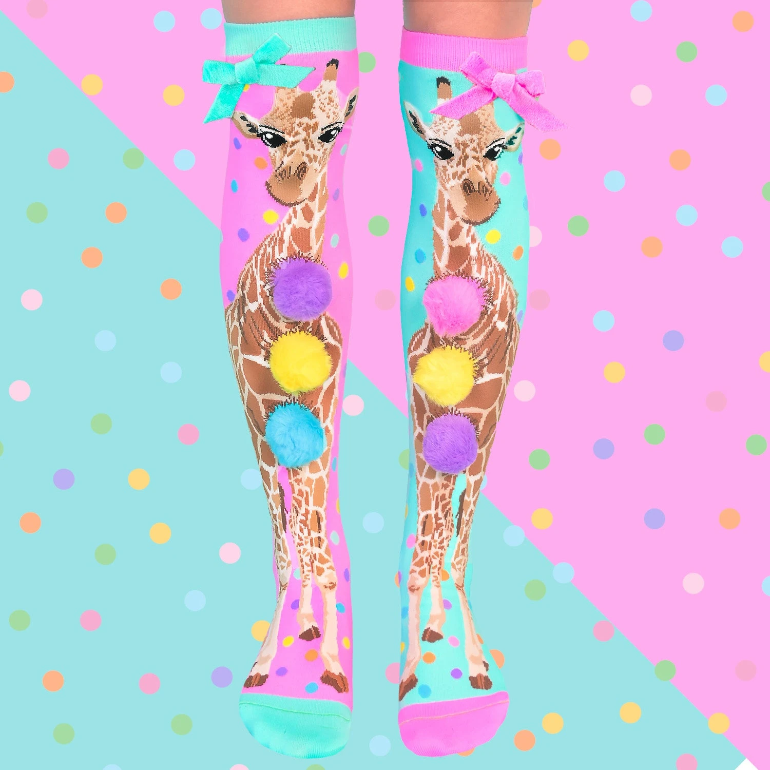 Giraffe Socks (Ages 6-99) 3 Giraffe Socks (Ages 6-99)