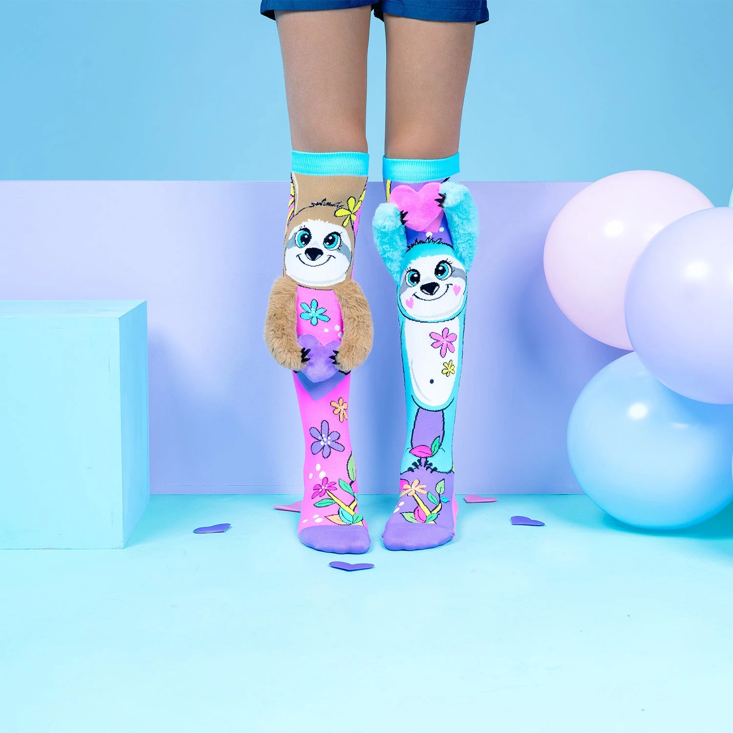 Sloths Socks (Ages 6-99) 4 Sloths Socks (Ages 6-99) - Image 2