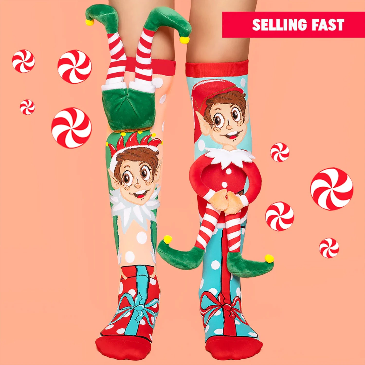Elf Socks (Ages 6-99) 3 Elf Socks (Ages 6-99)