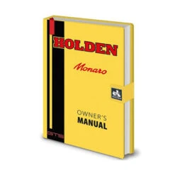 Holden Monaro Owner's Manual Premium A5 Notebook
