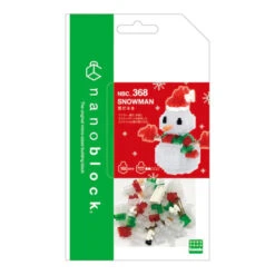 Nanoblock - Snowman 10 Nanoblock - Snowman -Toy Sale Store NBC 368 4