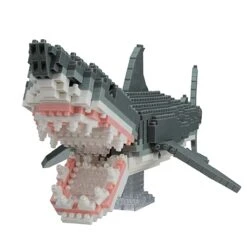 Nanoblock - DX Great White Shark 8 Nanoblock - DX Great White Shark -Toy Sale Store NBM 027 2