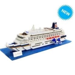 Nanoblock - DX M.S. Asuka II Cruise Ship