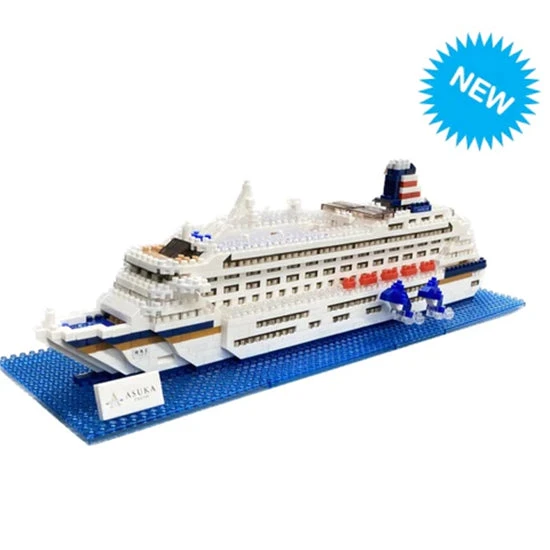 Nanoblock - DX M.S. Asuka II Cruise Ship 3 Nanoblock - DX M.S. Asuka II Cruise Ship