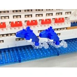 Nanoblock - DX M.S. Asuka II Cruise Ship 12 Nanoblock - DX M.S. Asuka II Cruise Ship -Toy Sale Store NBM 043 5