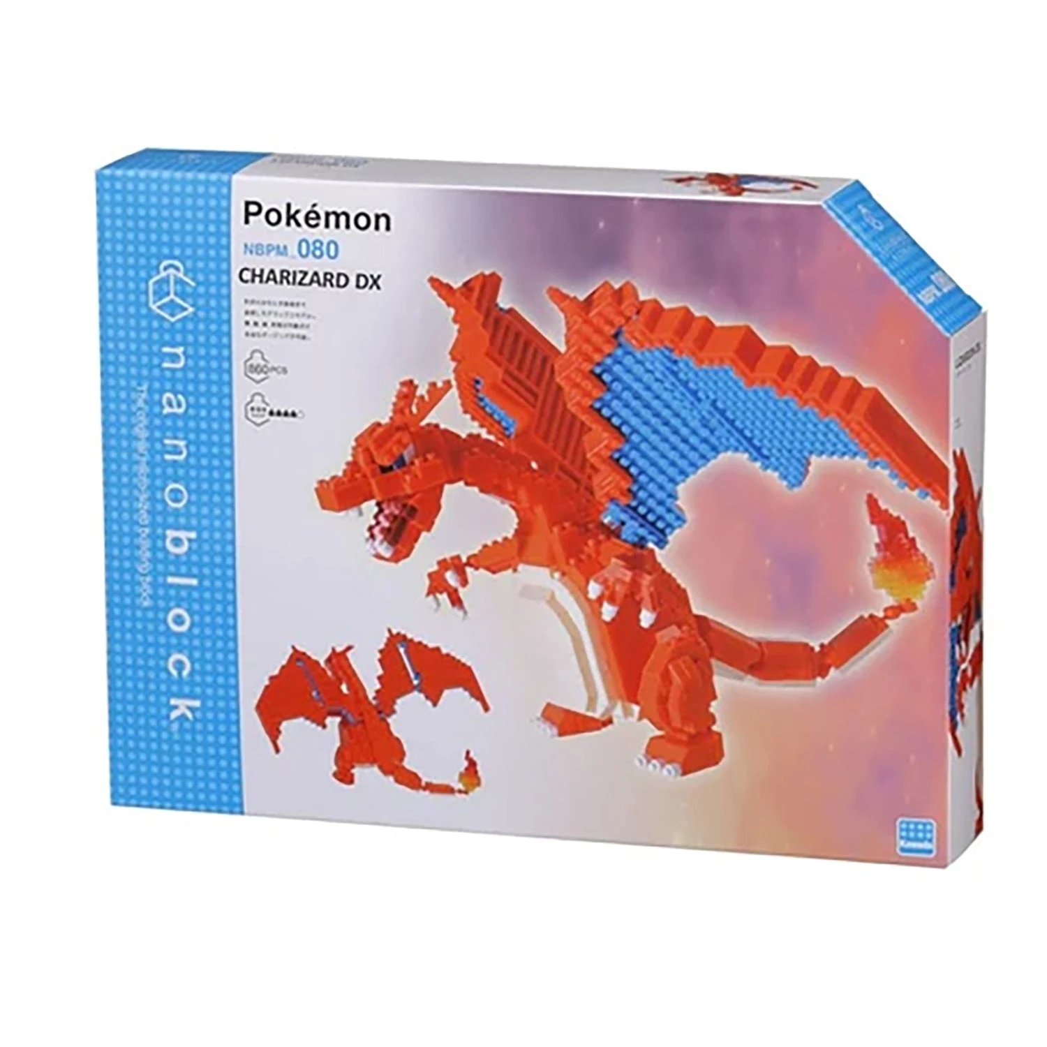 Nanoblock - Pokemon - DX Charizard 8 Nanoblock - Pokemon - DX Charizard - Image 6