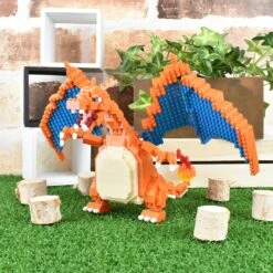 Nanoblock - Pokemon - DX Charizard 16 Nanoblock - Pokemon - DX Charizard -Toy Sale Store NBPM 080 7