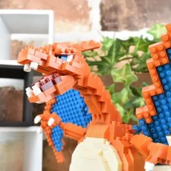 Nanoblock - Pokemon - DX Charizard 17 Nanoblock - Pokemon - DX Charizard -Toy Sale Store NBPM 080 8
