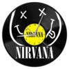 Nirvana Vinyl Wall Clock 2 Nirvana Vinyl Wall Clock -Toy Sale Store NIR088B