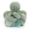 Jellycat - Odyssey Octopus Soother (Green) 1 Jellycat - Odyssey Octopus Soother (Green) -Toy Sale Store ODY4S 1