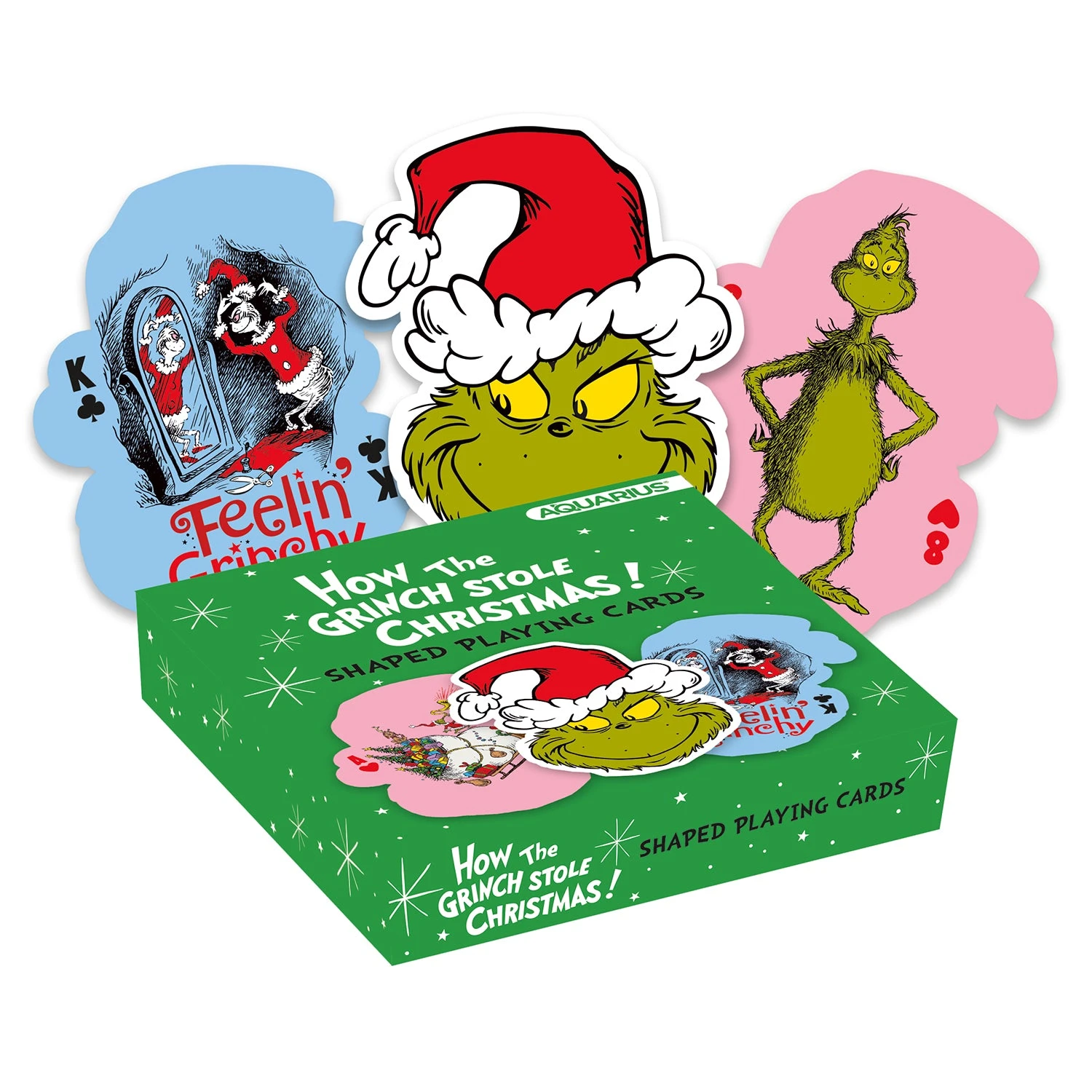The Grinch Shaped Playing Cards 3 The Grinch Shaped Playing Cards